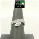 Lab Grown Lady's Diamond Fashion Ring 58 Diamonds 1.48 Carat T.W.